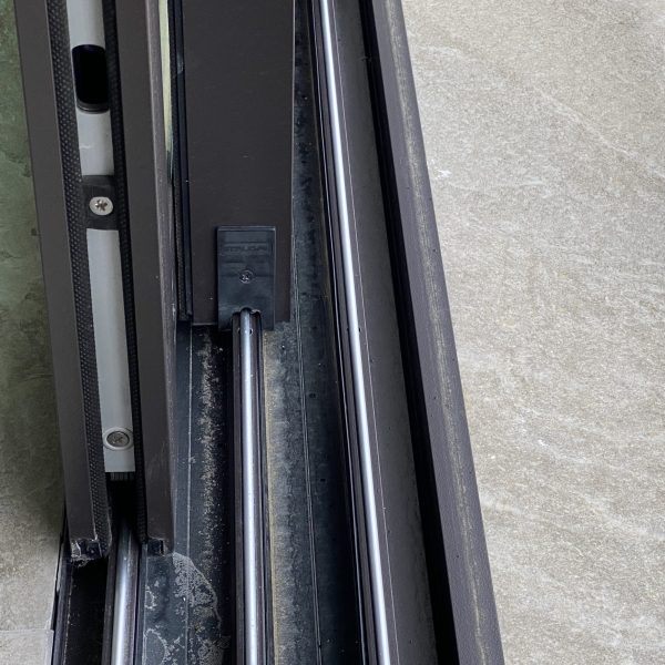 segado arquitectos proyecto córdoba brillante carpinterías enrasadas aluminio piedra lujo