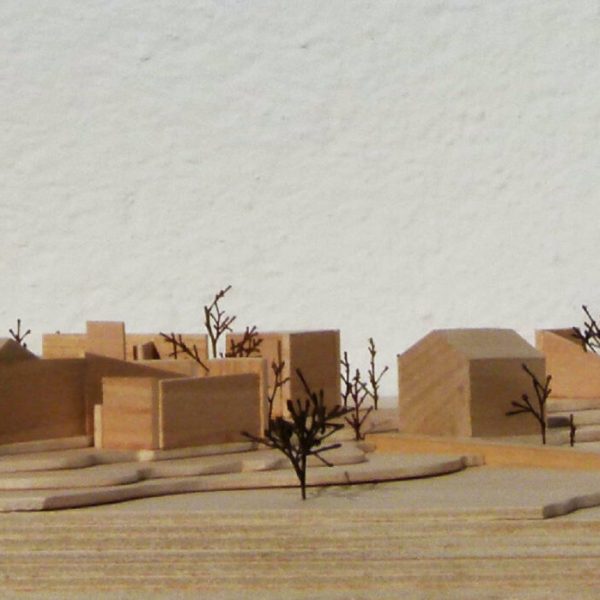 maqueta madera proyecto fin carrera juana segado universidad navarra jánovas centro social deportivo huesca