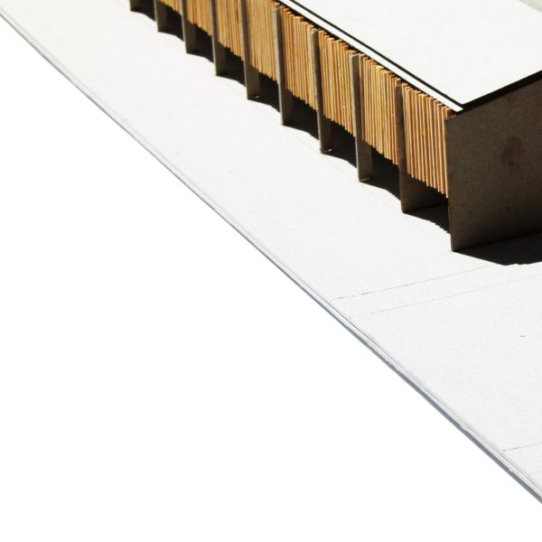 maqueta cartón centro hípico juana segado carrera universidad navarra ulzama