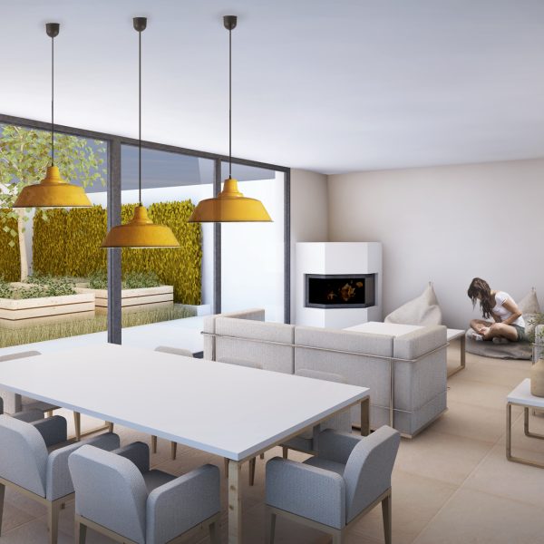 segado arquitectos soledad vivienda proyectos arjonilla fotomontaje patio