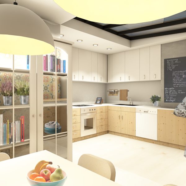 segado arquitectos garcía lorca vivienda proyectos arjonilla fotomontaje reforma cocina luz nocturna